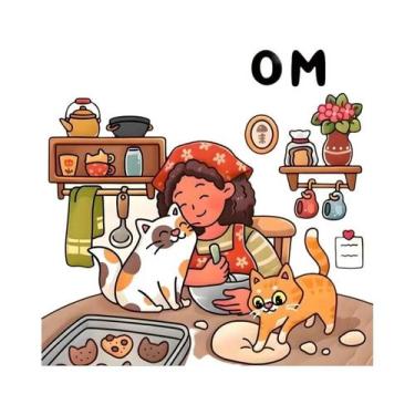 Imagem de Livro De Colorir Para Mães De Gatos, Livro De Desenho Para Alívio Do E