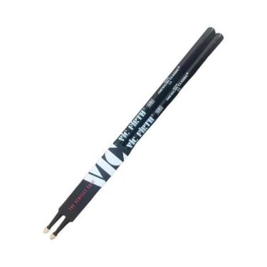 Imagem de Baquetas De Hickory Profissionais Vic Firth 5A 5B 7A 2B Duráveis Para 