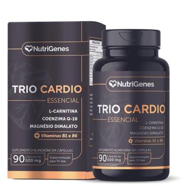 Imagem de Trio Cardio Essencial 90 Cápsulas 500mg Nutrigenes-Unissex
