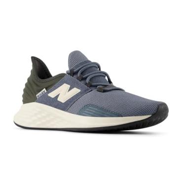 Imagem de New Balance Tênis feminino Fresh Foam Roav V1, Azul escuro/preto desbotado, 38