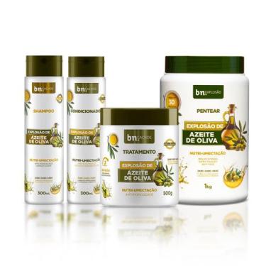 Imagem de Kit Explosão de Azeite de Oliva  bn.Cachos - Beleza Natural