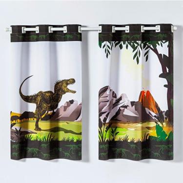 Imagem de Cortina Kids Infantil 2,00M X 1,30M Dinossauro