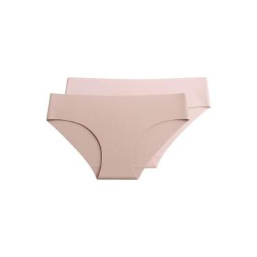 Imagem de Kit com 2 Calcinhas Biquíni Liz 50258 Colorido, Rosa, G