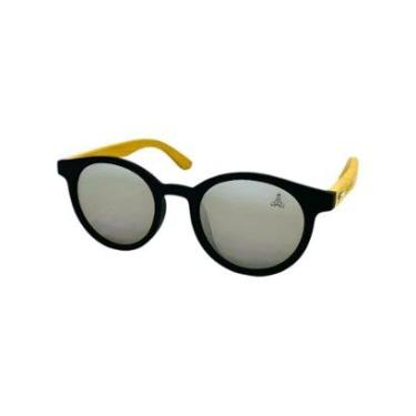 Imagem de ÓCULOS DE SOL POLARIZADOMADEIRA REDONDO UNISSEX PRAIA WOODEN POW GRATIDÃO-Unissex