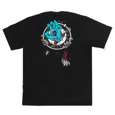 Imagem de Camiseta Santa Cruz Especial Roskopp Screaming Target - Preto (Oversize)-Masculino
