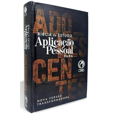 Imagem de Bíblia de Estudo Aplicação Pessoal para Adolescentes  NVT  Capa Dura  