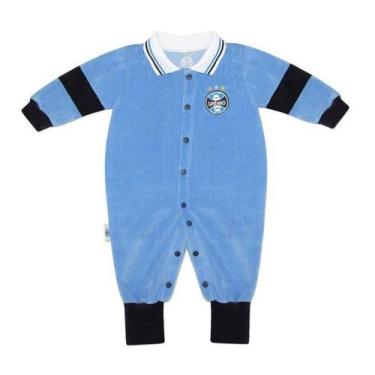 Imagem de Macacão Bebê Grêmio Plush Polo Oficial, M