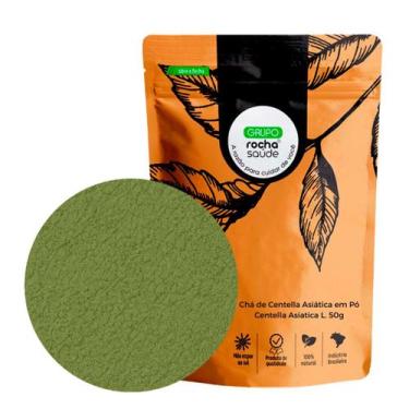 Imagem de Chá de Centella Asiática em Pó Centella Asiatica L. 50g - Grupo Rocha 