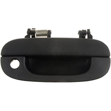 Imagem de Dorman 77644 Maçaneta de porta externa do lado do passageiro dianteiro compatível com modelos selecionados Dodge, texturizada preta