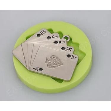 Imagem de Molde De Silicone Cartas