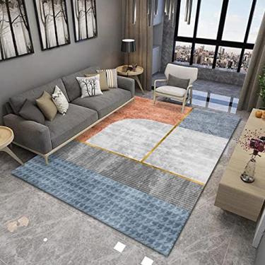 Imagem de Tapetes para sala de estar, tapete para quarto tapete lavável marroquina, tapete de destaque não derramado, tapetes de área grande para sala de jantar tapete de sofá de cristal sem cabelo para sala de estar