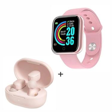 Imagem de Relógio Smart Watch Digital D20 Masculino E Feminino Com Fone Bluetooth