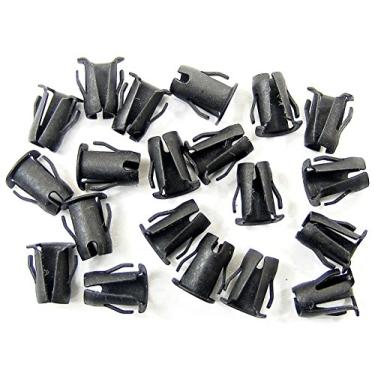 Imagem de Enfeite retrô e clipes de barril de acabamento - serve para orifício de 5/32" - parafuso de 1/8" - (25 peças) - #219