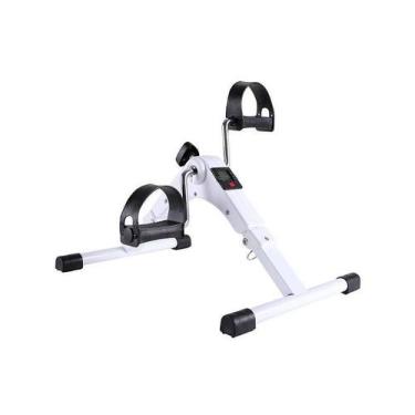 Imagem de Mini Bicicleta Dobrável Com Monitor - Branco - Wct Fitness