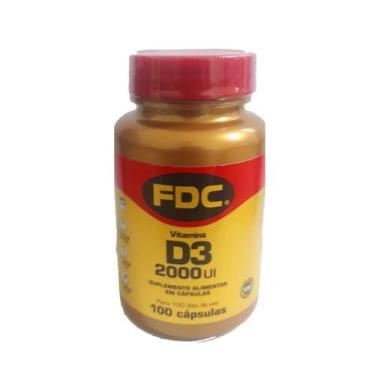 Imagem de Vitamina D3 2000Ui Fdc Com 100 Cápsulas - Adcos