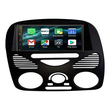 Imagem de Moldura Fiamon 2Din Chinês e Japonês Fiat Palio Fire G2, Siena 1.0 Fire, Strada 1.4 MPI Fire 02/14 com AR - Preta