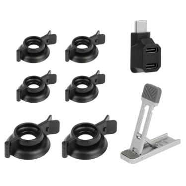 Imagem de Thumbstick Protective Thumb Grip Caps + Back Holder for Steam Deck/for Switch/OLED/Lite