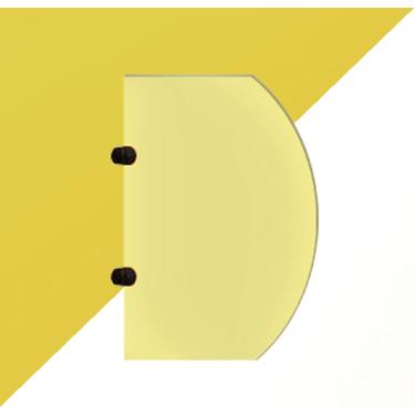 Imagem de Divisória de mictório montada na parede, divisor de mictório de desenho animado infantil, defletor de mictório de privacidade, divisória de banheiro com tela de mictório, para escolas/jardin