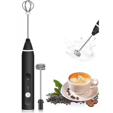 Imagem de Mini Mixer 2 Em 1 Elétrico Recarregável Bata Shakes E Drinks - Guiro