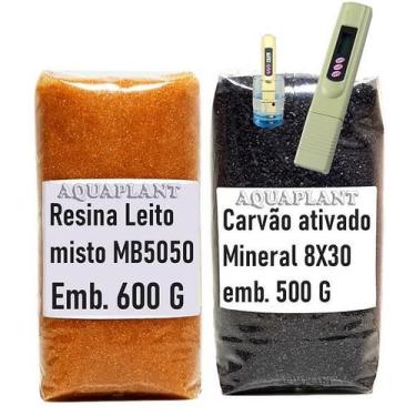 Imagem de Refil P Deionizadores Resina mista Mb478 Mais Um Medidor De Tds - aqua