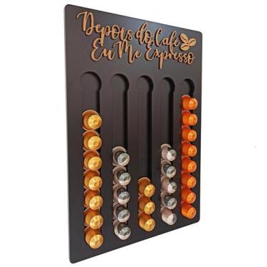 Imagem de Porta Cápsulas De Café Nespresso Cor Preto - Depois Do Café - Co2Beer,