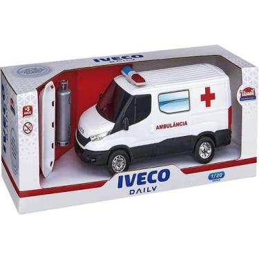 Imagem de Brinquedo Ambulância Iveco Daily - Usual Brinquedos 576 - Geral