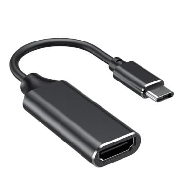 Imagem de RayCue Adaptador USB C para HDMI 4K, adaptador USB tipo C para HDMI [compatível com Thunderbolt 3/4] com iPhone 15 Pro/Max, MacBook Pro/Air 2023, iPad Pro, iMac, S23, XPS, Surface e mais