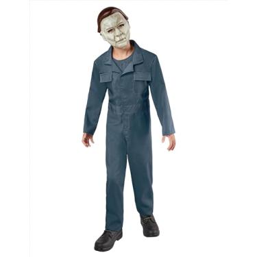 Imagem de Rubie's Fantasia de Halloween II Michael Myers com máscara facial para crianças, festa temática e Halloween, grande