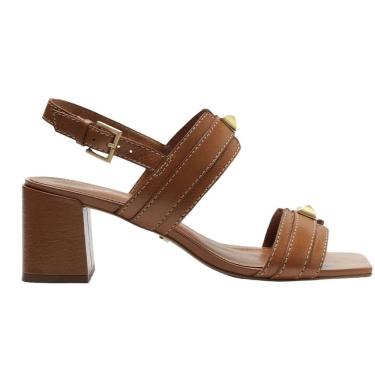 Imagem de Sandália Arezzo Salto Bloco Médio