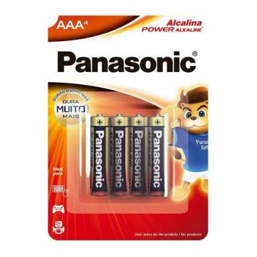 Imagem de Pilha Alcalina Aaa Sm-4 Panasonic Lr03xab/4b192 F108