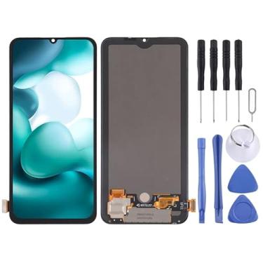 Imagem de Substituição da tela móvel Tela LCD AMOLED original para Xiaomi Mi 10 Lite 5G com Montagem Full Digitizer Ecrã LCD