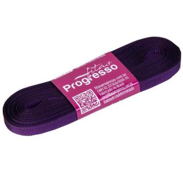 Imagem de Fita Gorgurão Progresso 7mm nº1 - 10m Cor 675 Violeta - 01 unidade - F