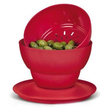 Imagem de Tupperware Serve e Conserve Allegra 1 Litro Vermelho