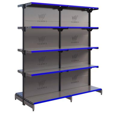 Imagem de Gôndola Centro 1 Inicial E 1 Continuação 1,70 m 40KG FIT Expositor de Supermercado Amapá