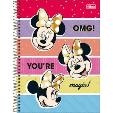 Imagem de Caderno Tilibra universitário Minnie 200x275mm 80 folhas
