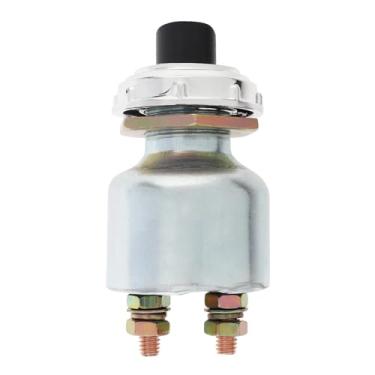 Imagem de Buzina de ar super alta 12V JK260 Interruptor de botão de partida do motor de caminhão, botão de ignição resistente ao desgaste ON-OFF buzinas Claxon Kit de buzinas de trem