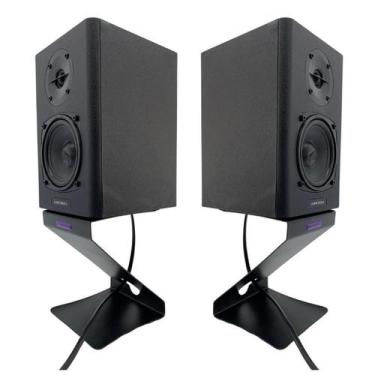 Imagem de Suporte Monitor ZUP para Caixa de som e monitor  - By Sound, Preto