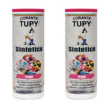 Imagem de Corante Tupy Sintético P/ Tingir Botões , Zíper  2 Unidades, Pink