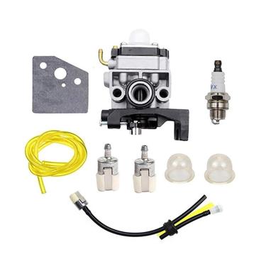 Imagem de VGTGNMMEZW Conjunto de tubo de combustível de vela de ignição de junta de carburador compatível com motor de cortador de grama GX25 GX35 GX 25 35 HHT35 HHT35S FG110