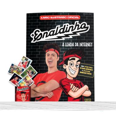 Imagem de Kit Álbum Do Enaldinho + 50 Figurinhas: A Lenda Da Internet