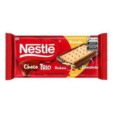 Imagem de Chocolate ao Leite Amendoim e Biscoito de Baunilha Choco - Nestlé, 90g