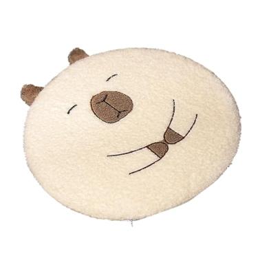Imagem de Ioensy Seat Cushion multiuso Capybara Design Removível Faracton Zipper 15,75 polegadas Cadeira para o jardim de cozinha Decoração de sofá de cozinha