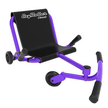 Imagem de Ride on Scooter EzyRoller Classic para crianças de 4 anos ou mais - roxo
