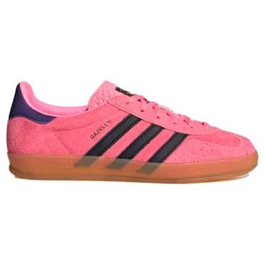 Imagem de adidas Gazelle Indoor Bliss Tênis feminino rosa tamanho 42, Blipnk/Cblack/Cpurpl, 10.5