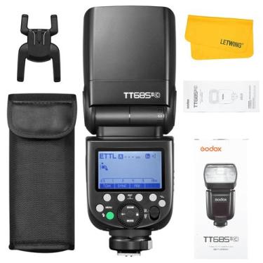 Imagem de Flash Godox TT685II TT685II-C para câmeras Canon EOS