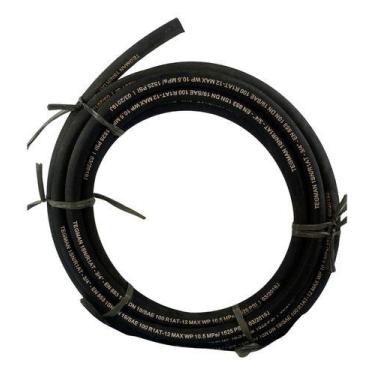 Imagem de 15 Mt Mangueira Hidráulica 3/4 R1at 1 Trama Aço Alta Pressão - TEGMAN