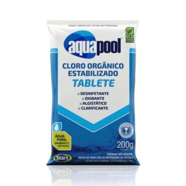 Imagem de Aquapool Cloro Orgânico Estabilizado Tablete 200g - START