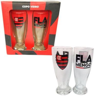 Imagem de Kit 2Un Copos Munich Vidro Tulipa Cerveja Chopp Time - Brasfoot