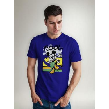 Imagem de Camiseta Masculina Manga Curta Em Algodão Mickey Stay Cool - mistermah