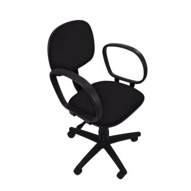 Imagem de Cadeira Secretária Giratória Com Braço - BIGPLAST